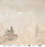 Бумага для скрапбукинга Городские зарисовки, 190 г/м², 30.5х30.5 см, 10 шт, 2, Mr.Painter PSR 2501