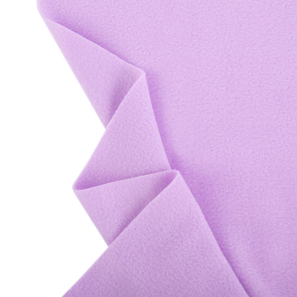 Флис 1-сторонний 230±10 г/м², 150 см / 10 метров, 192 св.сиреневый, Gamma FG-001