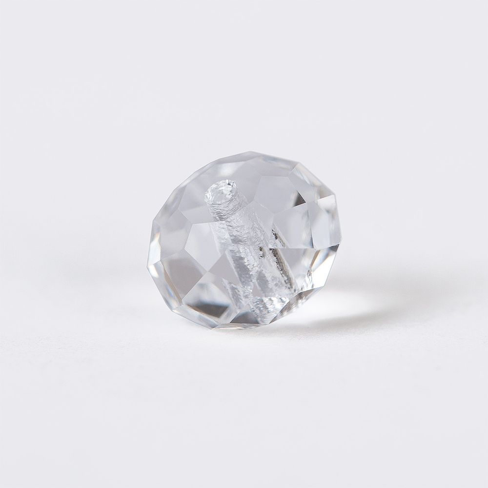 Бусины стекло ⌀6 мм, 6 шт, прозрачный/crystal, Preciosa 451-19-002 Bellatrix Bead