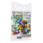 Бисер Astra&Craft 6/0 (4.1 мм), 150 г (10х15 г), цв. 51 разноцветный/непрозрачный