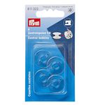 Шпули для челнока CB пластик, 4 шт, прозрачные, Prym 611322