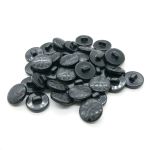 Пуговицы на ножке 24L (Black (черный)), 36 шт /TOS/