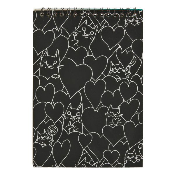 Набор для творчества Гравюра-блокнот 14х20 см, с рисунком, Hobbius GHPB-02