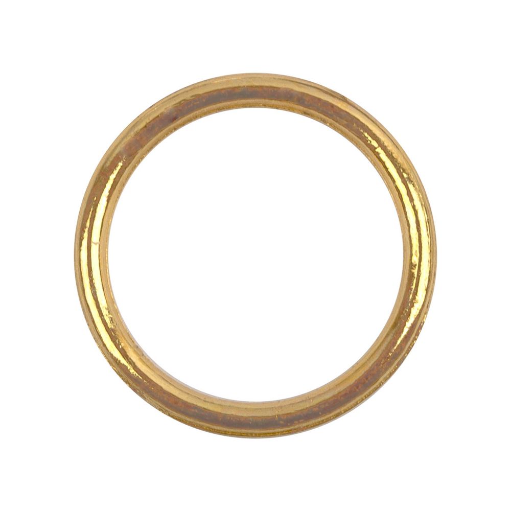 Кольцо для бюстгальтера металл ⌀10 мм, 50 шт, золото, Blitz CPK-10