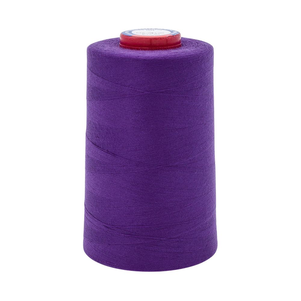 Нитки швейные Euron mH 40/2, 5000 ярд, 1198 фиолетовый, 1 катушка