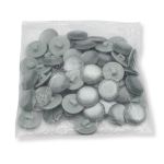 Пуговицы на ножке 32L (20мм), пластик (col.10 св.зеленый), 72 шт, CR P-45