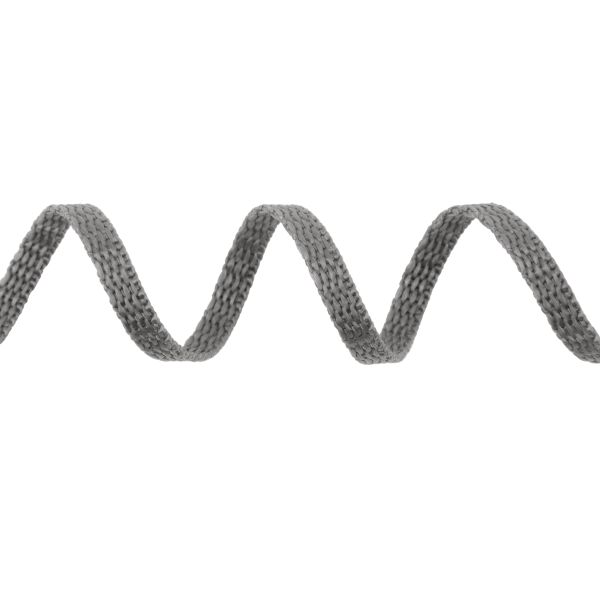 Стропа (ременная лента) 5 мм / 25 метров, толщ. 1.25 мм, [5.6 г/пог.м], 100% п/п, рис.9688, серый, Gamma С3857Г17