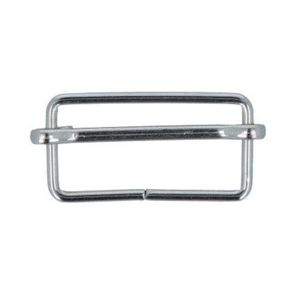 Шлевка металл 30х15 мм, 100±5 шт, никель, Gamma ST-30