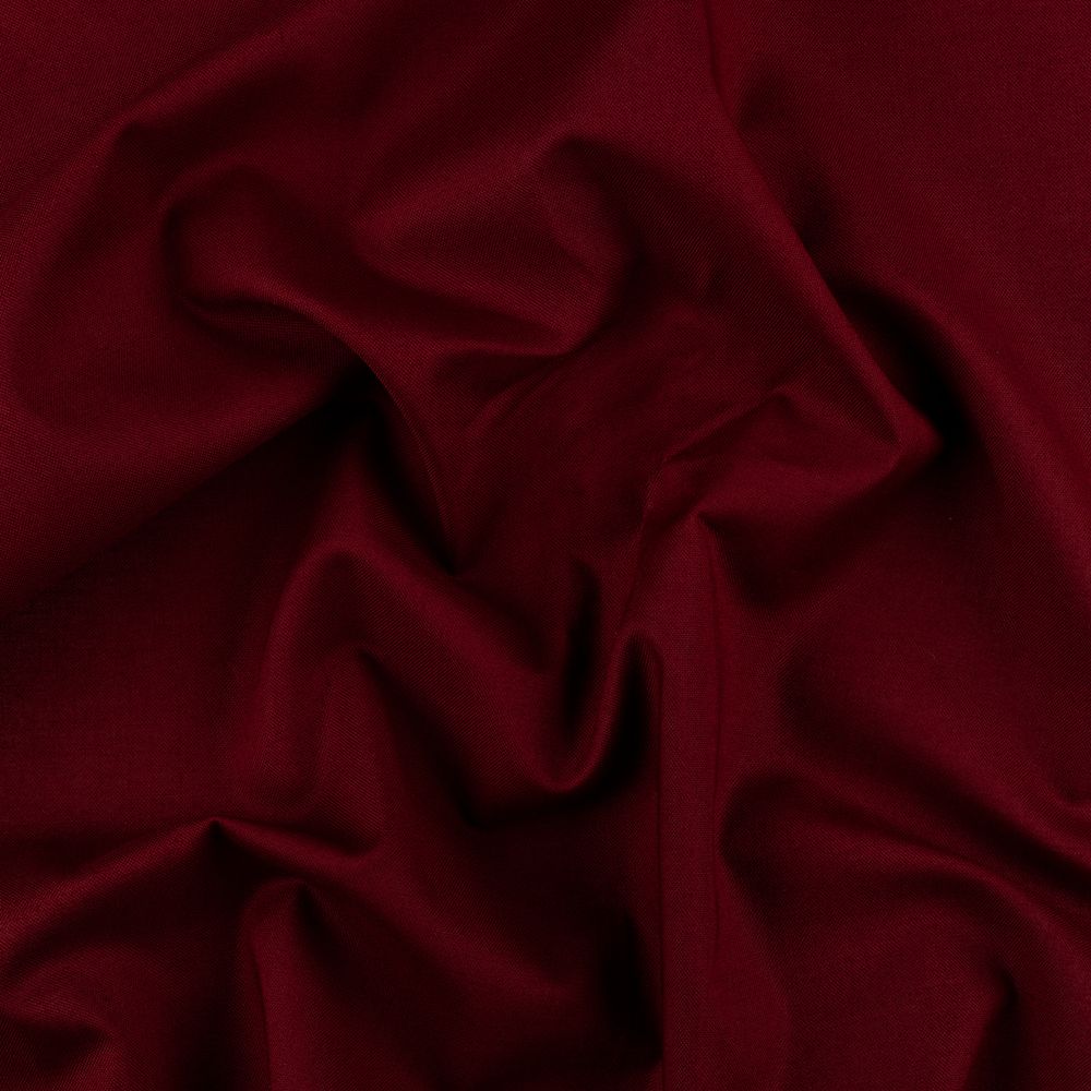 Ткань для пэчворка Peppy Краски жизни Люкс, рулон 112 см / 5 метров, 19-1531 т.красный, Peppy