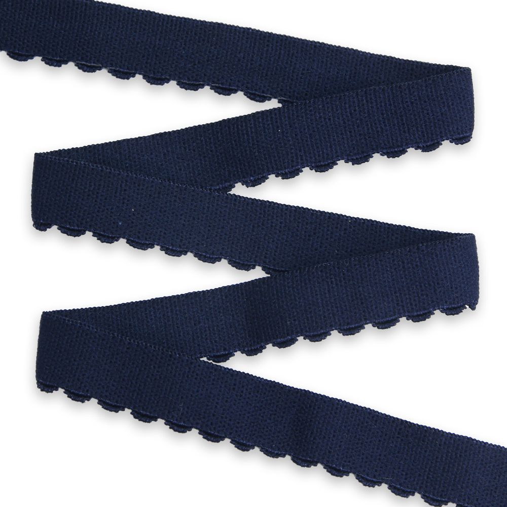 Резинка бельевая (отделочная) становая 15.0 мм / 50 метров, т.синий, (ML175.015/1)