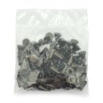 Винт кобурный металл ⌀9.5 мм, h=11 мм, чер.никель мет конус, 50 шт