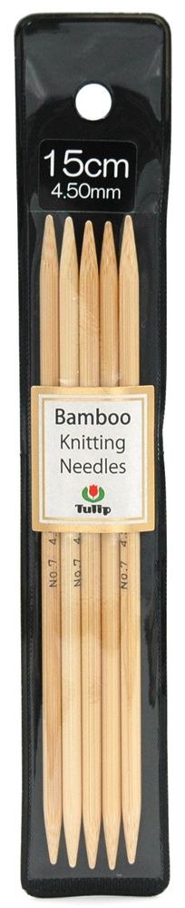 Спицы чулочные Tulip Bamboo ⌀4,5 мм, 15см, KND060450