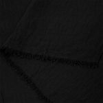 Лен Манго 160 г/м², 150 см / 25 метров, TBY.Mg.14, цв.черный