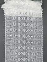 Кружево бельевое эластичное 220 мм / 2.7 м, 1909, цв.004 белый, Kruzhevo