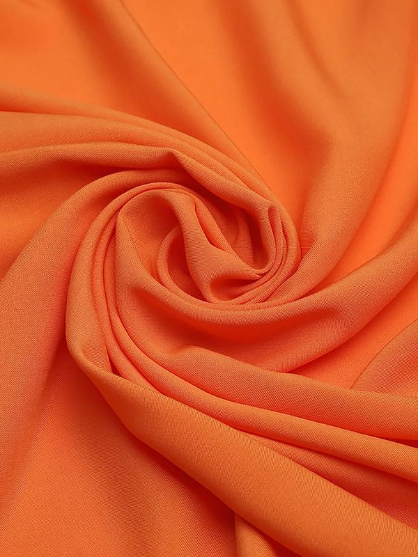 Штапель 110 г/м², 145 см / 25 метров, TBY-Vi-30-03, цв.03 оранжевый