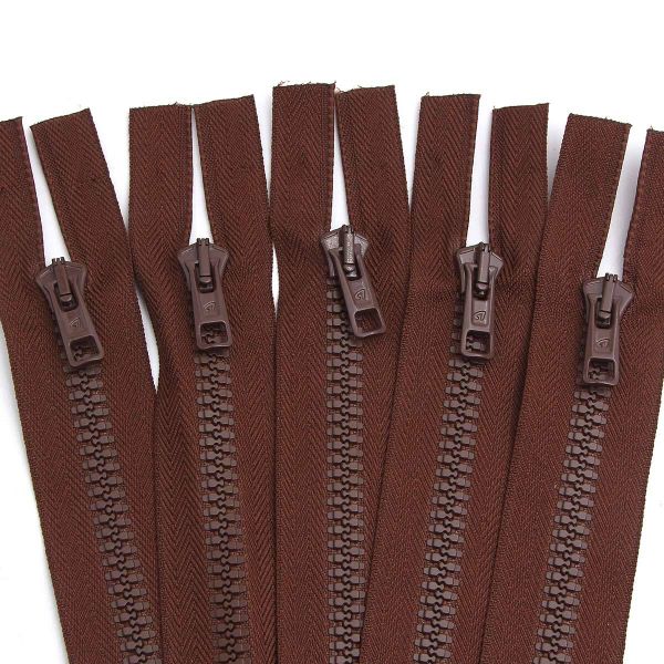 Молния трактор Arta Т6 (6 мм) 1 зам., разъем., 85 см, цв. 066 св.коричневый, уп.5 шт