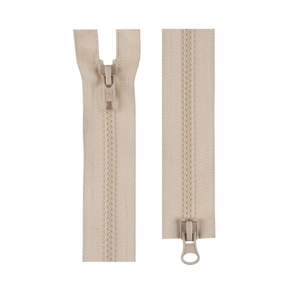 Молния трактор Т5 (5 мм) 2 зам., разъем., 80 см, 297 слон.кость, G3052 Gamma, 10 шт