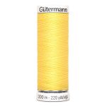 Нитки универсальные Gutermann Sew-all 100 (200 метров), 5 кат. | 852 желтый