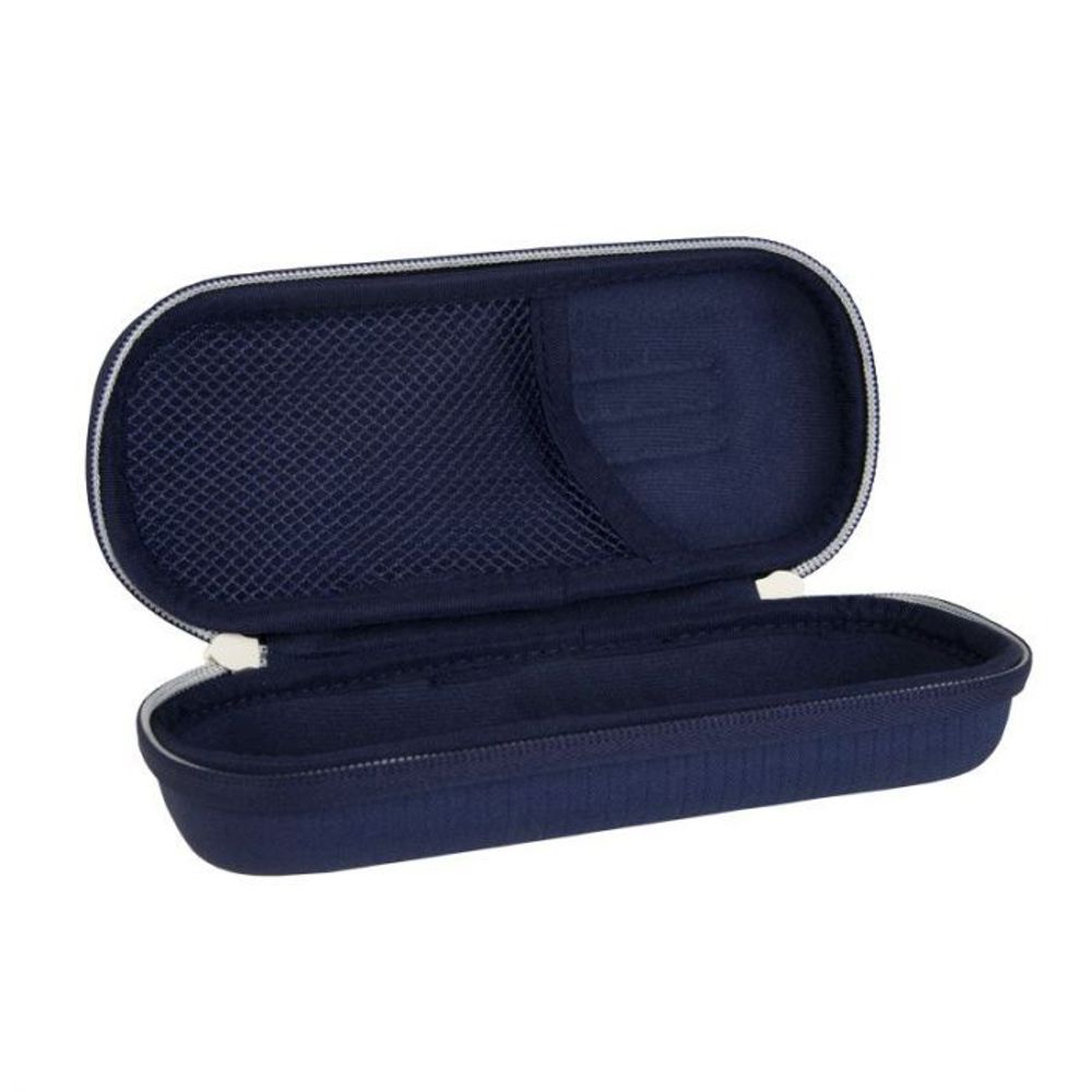 Пенал овальный полужесткий на молнии 1 отделение 20*9*6,7 см, 081145SNCB, Milan 081145SNCB