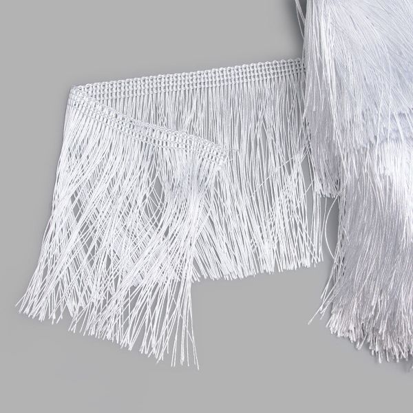 Бахрома отделочная 63.0 мм / 25 метров, 501 белый