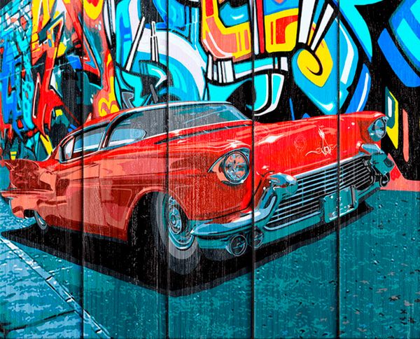 Картина по номерам PKW-1, 49 Вперёд к свободе!, деревянное панно, 40х50 см