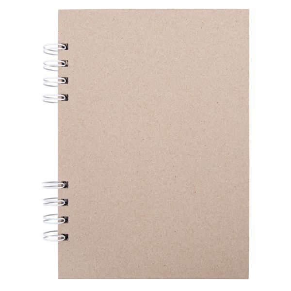 Заготовка для альбома (на пружинке) 1250 г/м², A5 19.8х14 см, 6 л, 02 Белая пружина, Mr.Painter ZKL-06