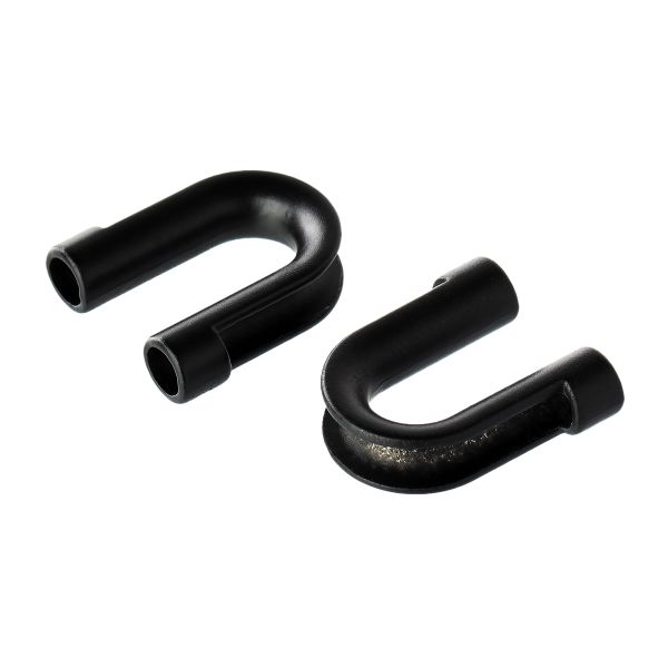 Наконечник для шнура металл 17х16 мм, 20 шт, №01 черный, Gamma GB 1656