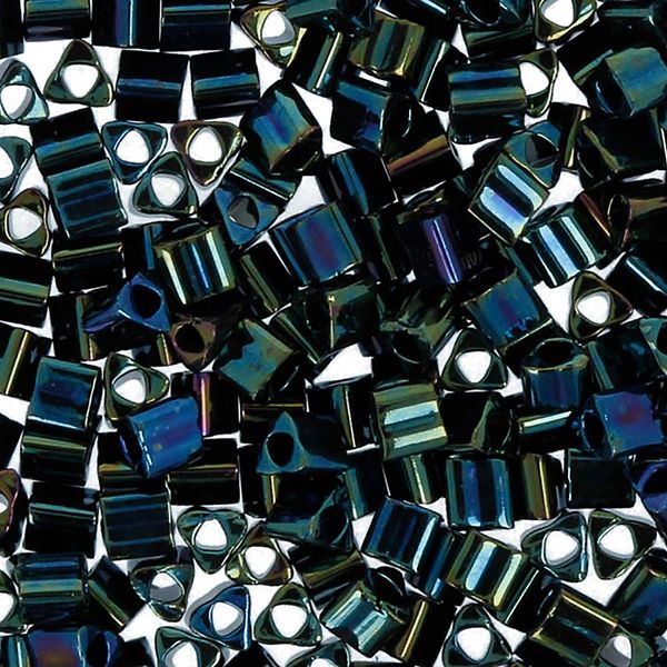 Бисер Toho 11/0 Triangle 3 (2.2 мм), 500 г, 0084 зеленый