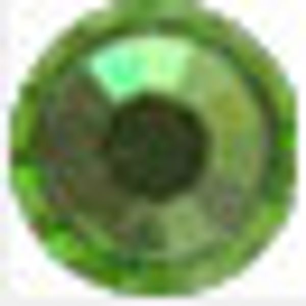 Стразы клеевые стекло 6.5 мм, 24 шт, SS30/24 салатовый (Peridot), Zlatka SS30/24
