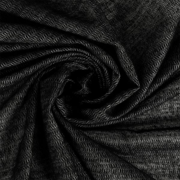Дублерин трикотажный 65 г/м², черный, шир.150см, 100м