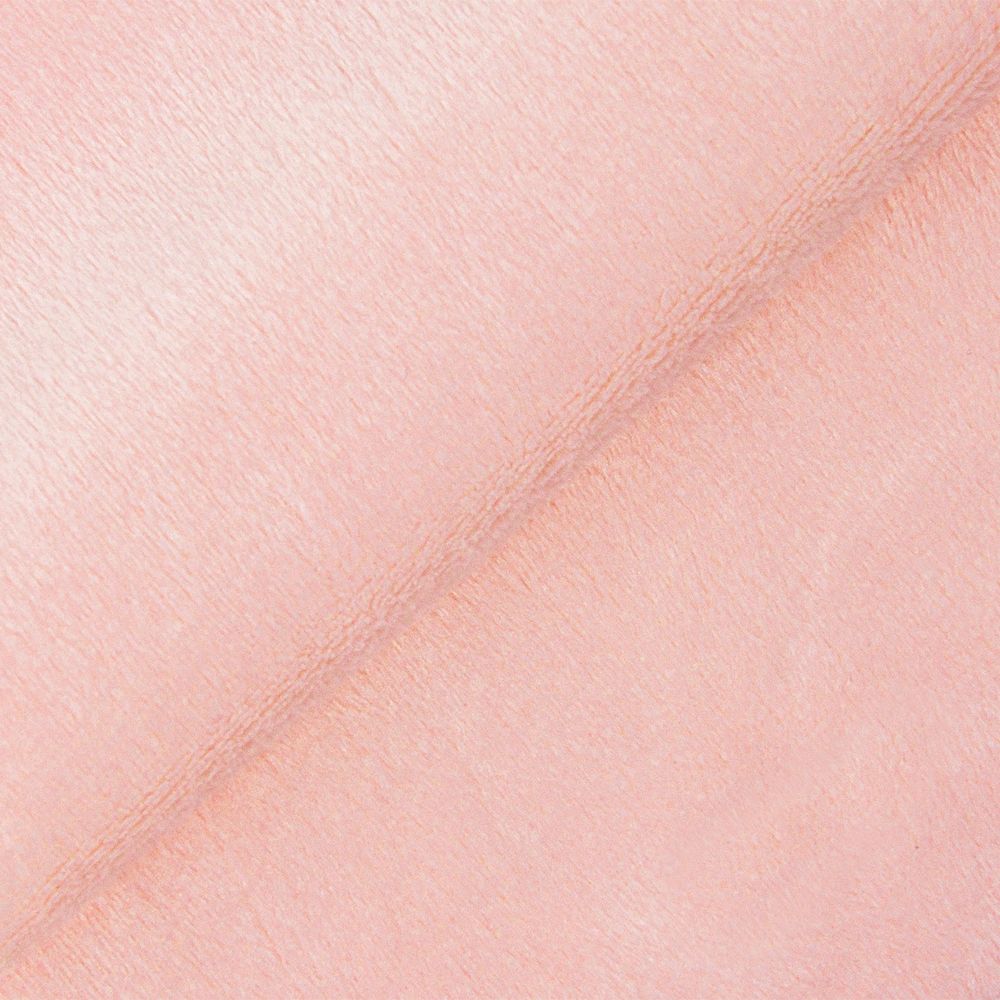 Плюш (ткань) Peppy 01 PEV 273 г/м², 48х48 см, 30 св.розовый