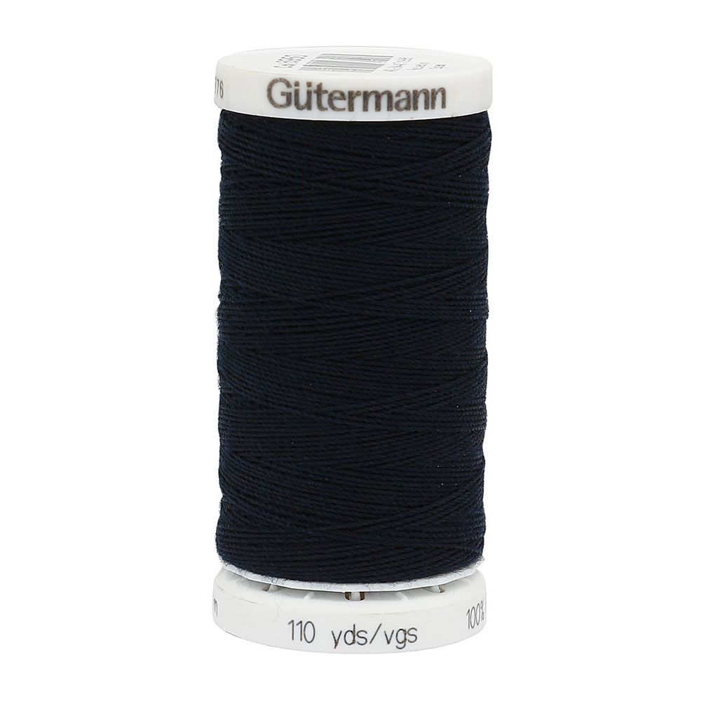 Нитки для джинсовых тканей Gutermann Denim 50, 100м, 6950 т.синий, 5 катушек