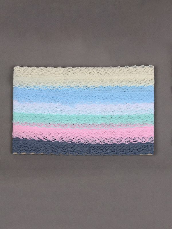 Набор кружева для рукоделия 30 мм (6 шт по 2 метра), №2