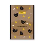 Блокнот на скобе, A5 60 л. 12 шт клетка, Ироничный взгляд 01740, Б263 Светоч