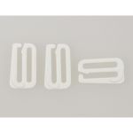 Крючки для бюстгальтера металл 15.0 мм, 004 приглушенный белый, Arta, 50 шт