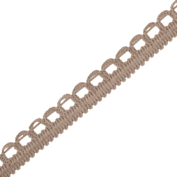 Кружево вязаное (тесьма) 10 мм / 25 метров, рис.9441 (бежевый) С3805Г17