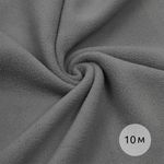 Флис 2-сторонний 240 г/м², 150 см / 10 метров, TBY-0240-S307 цв.S307 серый