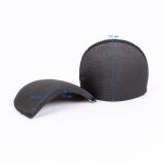 Плечевые накладки (подплечники) втачные 120х160х20 мм, 10 пар, черные, В(ОВ)-20