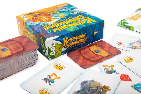 Игра настольная Карманы великанов, Эврикус BG-11057