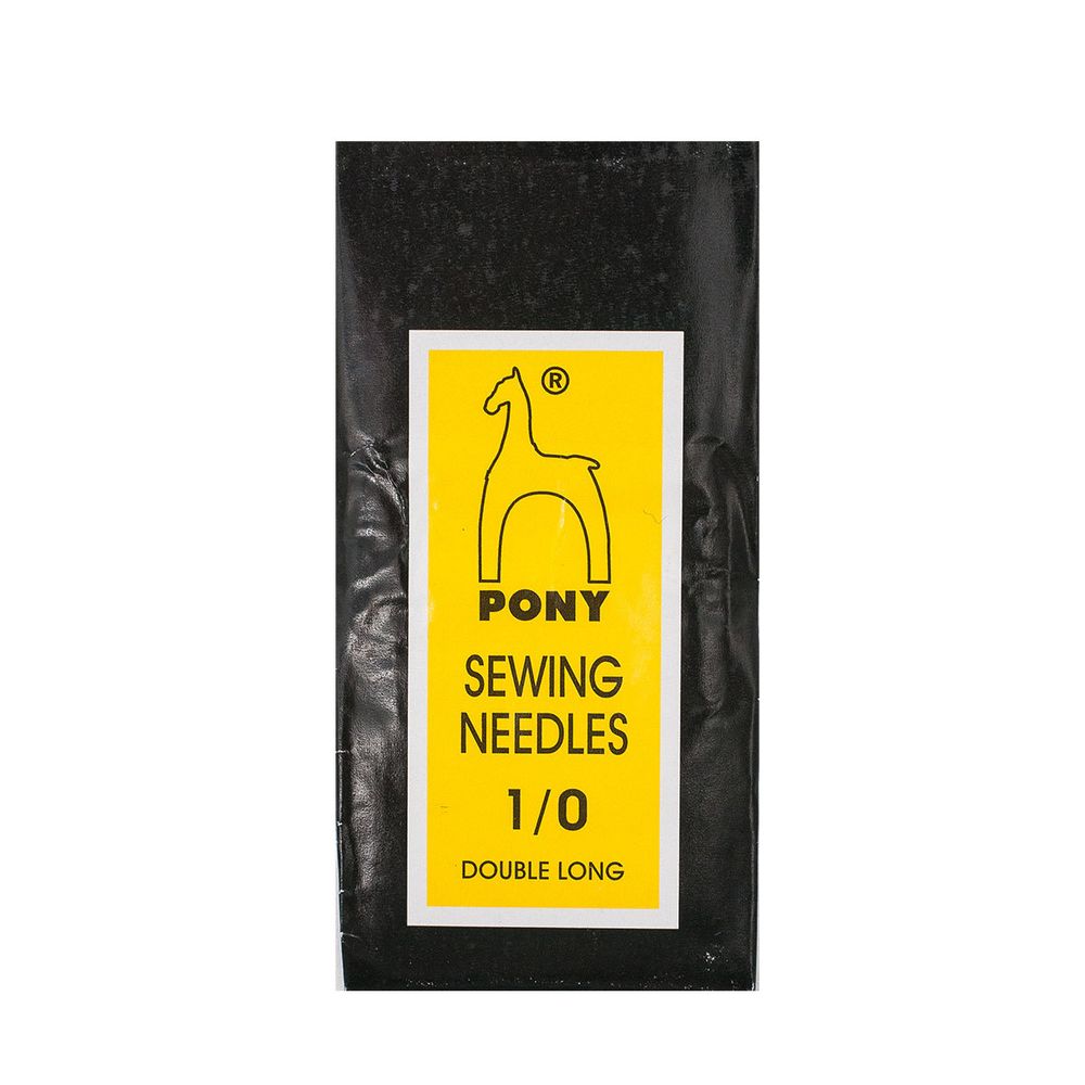 Иглы ручные цыганские №1/0, 25 шт, Pony