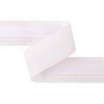 Косая бейка хлопковая 40 мм / 5 шт по 5.4 метра, №183 молочный, Gamma GK-40C