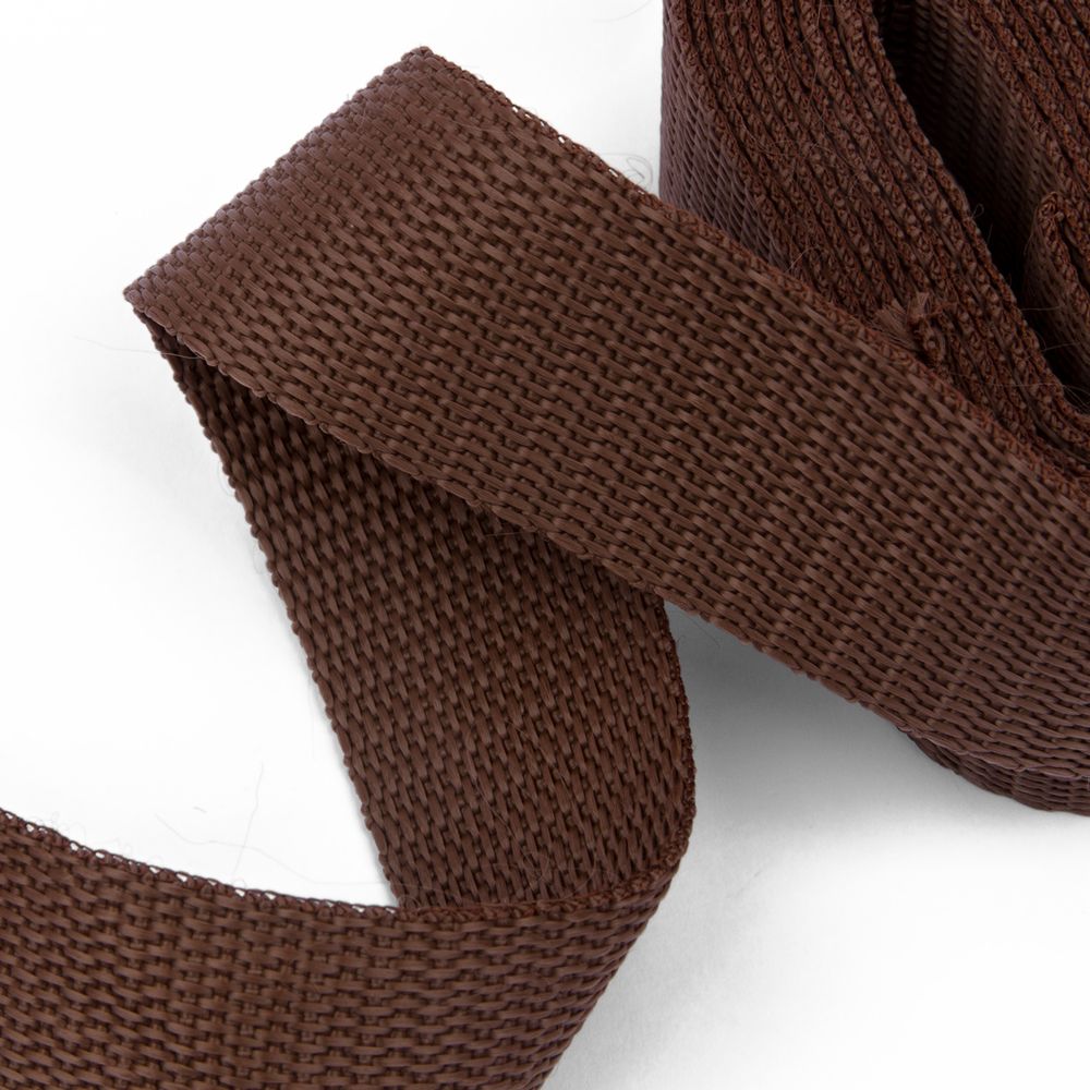 Стропа (ременная лента) 50 мм / 5х2.5 метра, 3731, коричневый, 3731