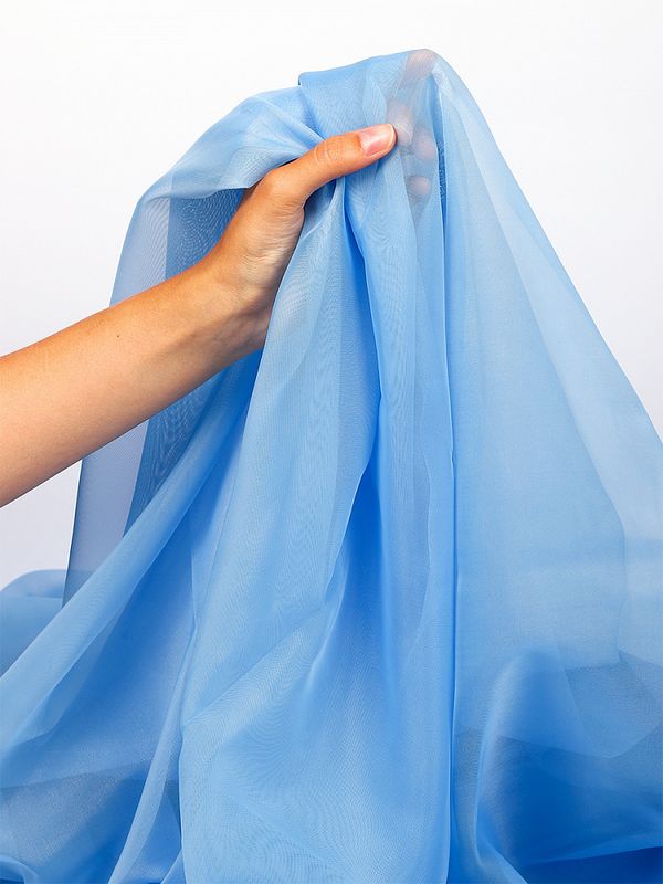 Вуаль 45 г/м², 300 см / 120 метров, Vei.104, голубой