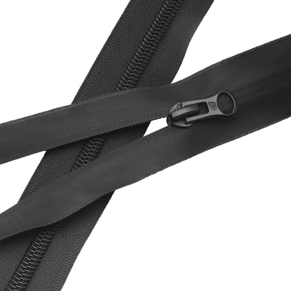 Молния спираль (витая) Т6 (6 мм) 2 зам., разъем., 85 см, водонепрониц., С580-черный Arta