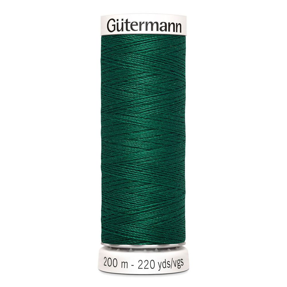 Нитки универсальные Gutermann Sew-all, 200м, 403 т.изумрудно-зеленый, 1 катушка