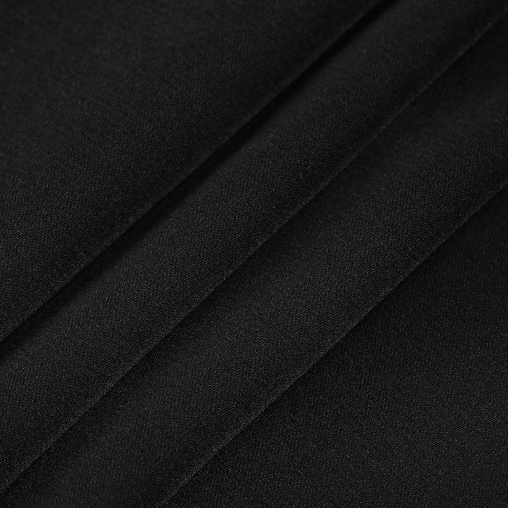 Шелк Армани 120 г/м², 150 см / 2 метра, TBY120Arm-016.2, цв.16 черный