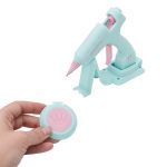 Клеевой пистолет для творчества аккумуляторный с подставкой 20Вт, для стержней ⌀7 мм