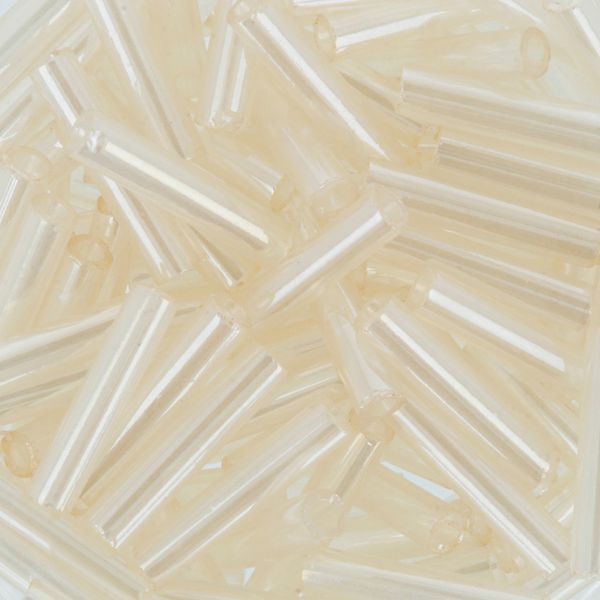 Бисер Toho Bugle 3 (9 мм), 25 г (5х5 г), 0147 св.молочный/перл