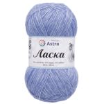 Пряжа Astra Premium (Астра Премиум) Ласка / уп.3 мот. по 100 г, 370 м, 616 синий