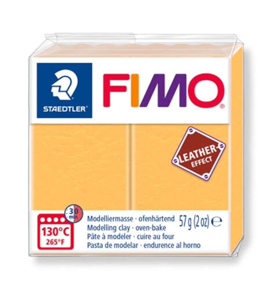 Полимерная глина Fimo Leather-Effect 57 г, 8010-109 песочный